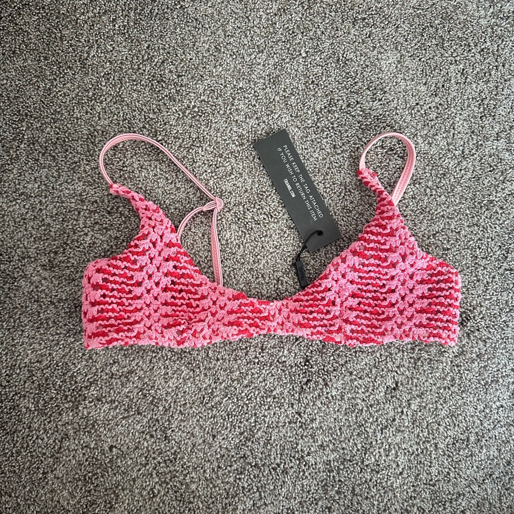 triangl maia alina crochet top!